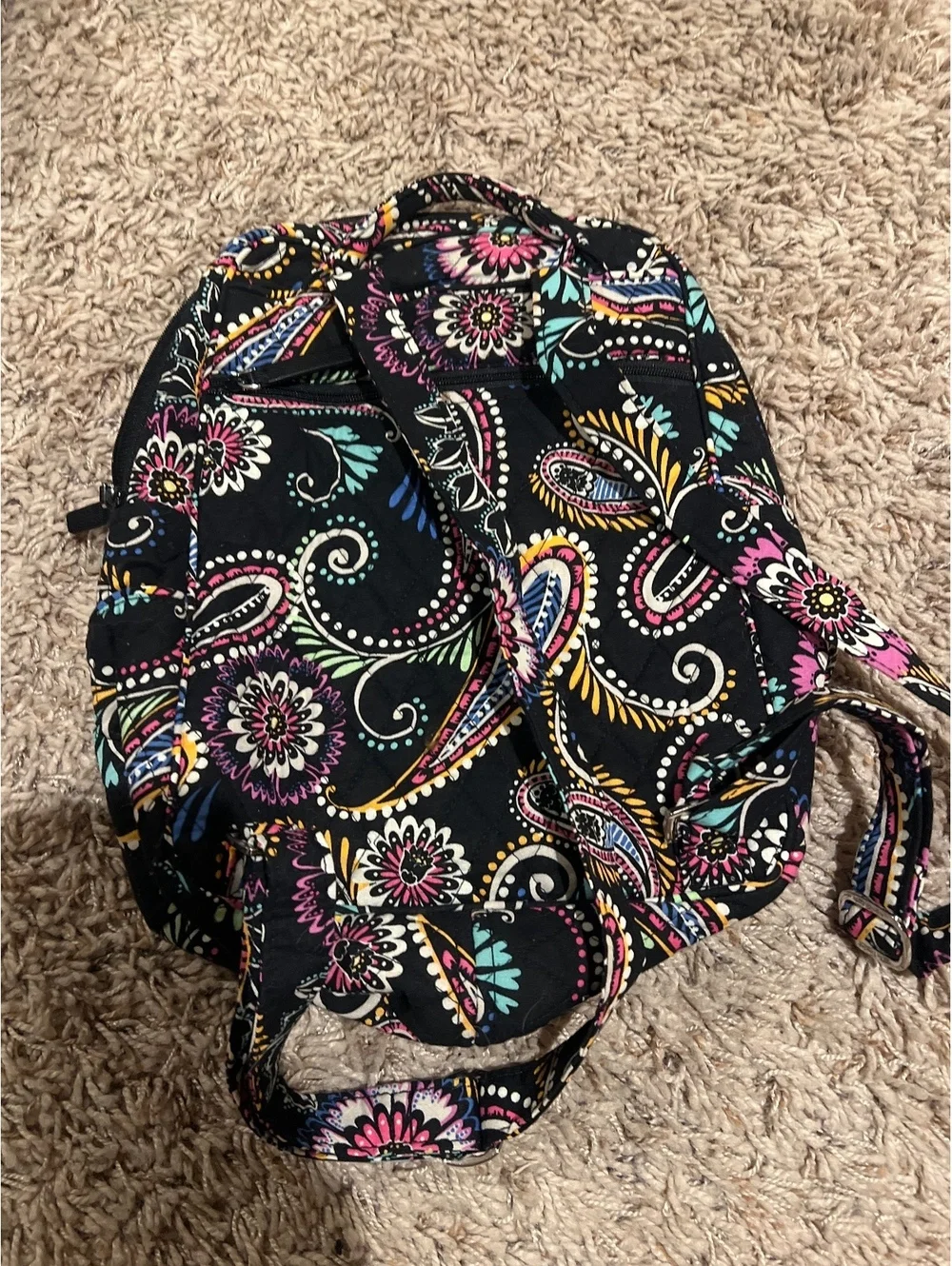 vera bradley mini book bag